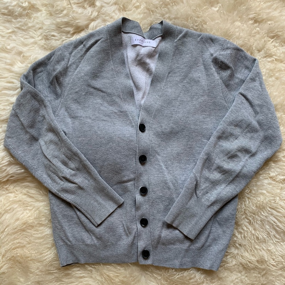 Everlane V Neck Cardigan